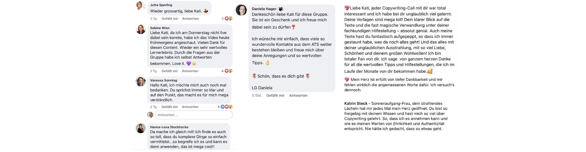 Testimonials Facebook Testimonials Facebook